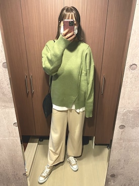 Nono0325🐈‍⬛さん（レディース・172cm）の冬コーディネート