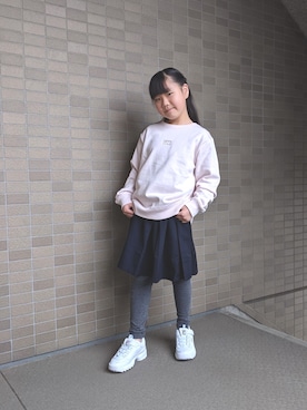 「MARNI（マルニ）のアイテム」を使った、kanonさん（キッズ・140cm）の冬コーディネート