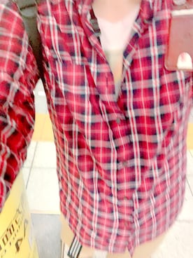 赤のチェックシャツ のメンズ人気ファッションコーディネート Wear