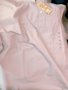 「無印良品（ムジルシリョウヒン）のアイテム（シャツ/ブラウス、グレー系）」を使った、Kazuki  Teraokaさん（メンズ・169cm）の夏コーディネート