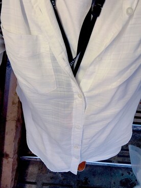 「UNIQLO（ユニクロ）のクルーネックT（半袖）（Tシャツ/カットソー、ホワイト系）」を使った、Kazuki  Teraokaさん（メンズ・169cm）の夏コーディネート
