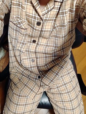 「ku・tsu・ro・giのアイテム（その他トップス、ベージュ系）」を使った、Kazuki  Teraokaさん（メンズ・169cm）の秋コーディネート