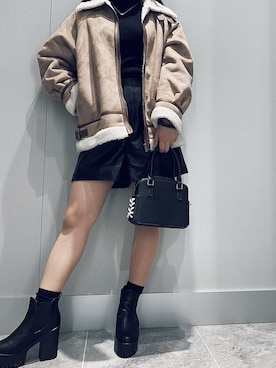 juki0204さん（レディース・158cm）の冬コーディネート