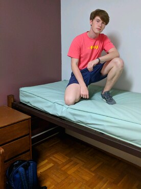 「Awake（-）のアイテム」を使った、Henryさん（メンズ・175cm）の春コーディネート