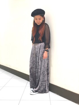 「CONVERSE（コンバース）のconverse（コンバース） ALL STAR OX（オールスターOX）（スニーカー）」を使った、wakaさん（レディース・148cm）の夏コーディネート