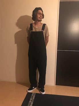 「Johnbull（ジョンブル）のアイテム（サロペット/オーバーオール）」を使った、kazu570123さん（メンズ・180cm）の夏コーディネート
