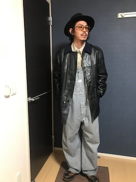 「HERCULES（ヘラクレス）のアイテム」を使った、kazu570123さん（メンズ・180cm）の冬コーディネート