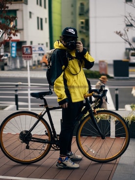 「NIKE ACG（ナイキエィシージー）のアイテム（ジャケット/アウター）」を使った、Kojiさん（メンズ・171cm）の春コーディネート