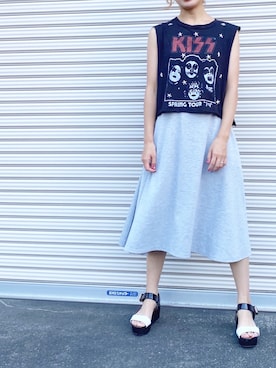 「FOREVER 21」｜「アイテム（その他）」を使った、あづさん（レディース・157cm）の夏コーディネート