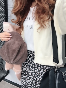 「one way（ワンウェイ）のアイテム（帽子）」を使った、*****さん（レディース・167cm）の秋コーディネート