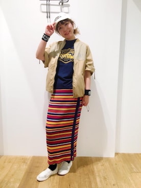 HYSTERIC GLAMOURのアイテムを使った「ニットスカート」の人気  