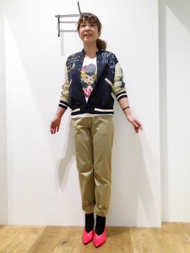 HYSTERIC GLAMOUR（ヒステリックグラマー）の「HE PATCH VARSITY pt 
