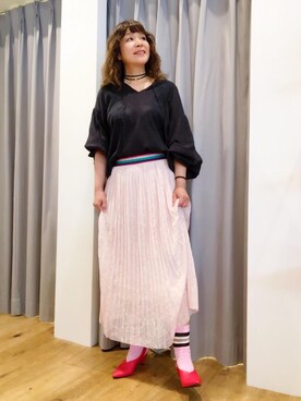 「こっとんぶらうす」｜happachinさん（レディース・164cm）の夏コーディネート