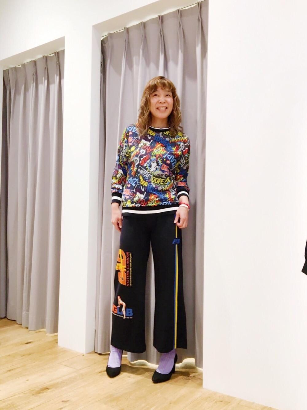 【専用】【未使用】HYSTERIC ZAP ZAP総柄 スウェット HYSTERIC GLAMOUR（ヒステリックグラマー）の「HYS ZAP ZAP総柄
