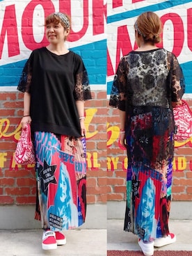 happachinさん（レディース・164cm）の夏コーディネート