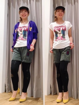 happachinさん（レディース・164cm）の夏コーディネート