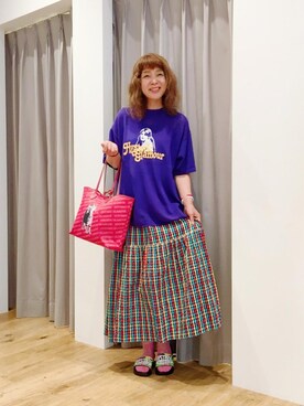 happachinさん（レディース・164cm）の夏コーディネート