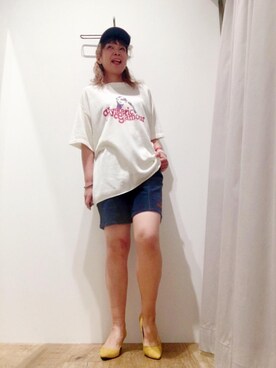 happachinさん（レディース・164cm）の夏コーディネート