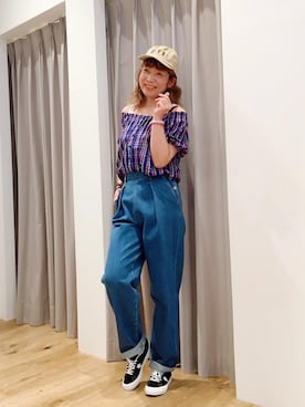 happachinさん（レディース・164cm）の夏コーディネート