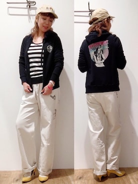 happachinさん（レディース・164cm）の夏コーディネート