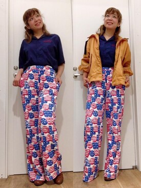 「70'sスタイル」｜happachinさん（レディース・164cm）の秋コーディネート