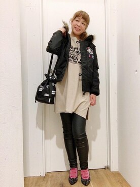 happachinさん（レディース・164cm）の秋コーディネート