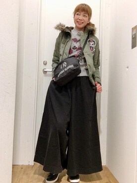 happachinさん（レディース・164cm）の冬コーディネート