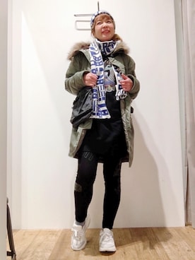 happachinさん（レディース・164cm）の冬コーディネート