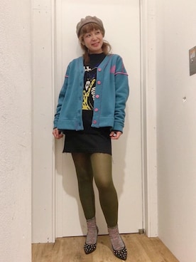 happachinさん（レディース・164cm）の冬コーディネート