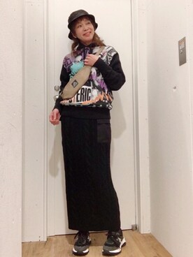 happachinさん（レディース・164cm）の冬コーディネート