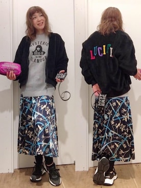 happachinさん（レディース・164cm）の冬コーディネート