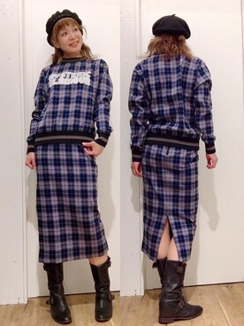 happachinさん（レディース・164cm）の冬コーディネート