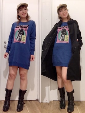 happachinさん（レディース・164cm）の冬コーディネート