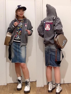 happachinさん（レディース・164cm）の冬コーディネート