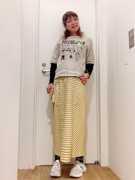 happachinさん（レディース・164cm）の春コーディネート