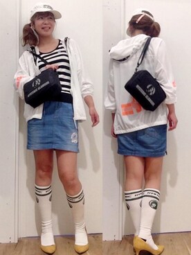 「70'sコーデ」｜「アイテム（財布/小物）」を使った、happachinさん（レディース・164cm）の春コーディネート