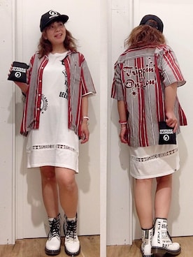 happachinさん（レディース・164cm）の夏コーディネート