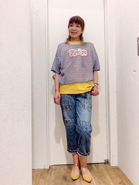 happachinさん（レディース・164cm）の夏コーディネート