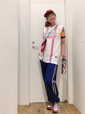 「HYSTERIC GLAMOUR（ヒステリックグラマー）のアイテム（食器/キッチン）」を使った、happachinさん（レディース・164cm）の夏コーディネート