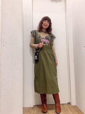 happachinさん（レディース・164cm）の秋コーディネート