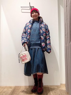 happachinさん（レディース・164cm）の冬コーディネート