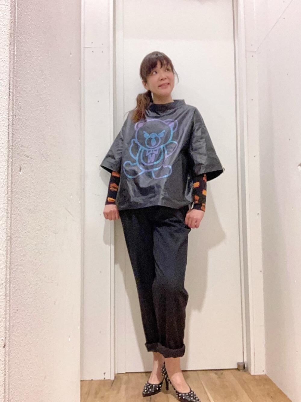 ヒスベア HYSTERIC BEAR BAG リメイクプルオーバーシャツ HYSTERIC GLAMOUR（ヒステリックグラマー）の「HYS BEAR プル