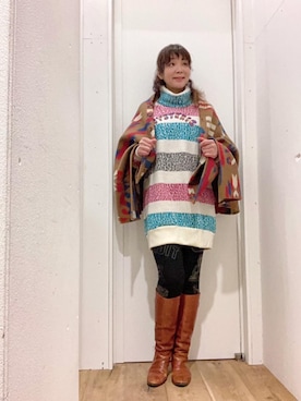 happachinさん（レディース・164cm）の冬コーディネート