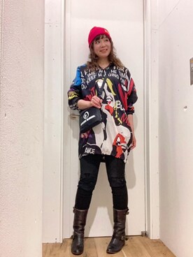 happachinさん（レディース・164cm）の冬コーディネート