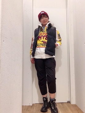 「ロッキーマウンテン」｜happachinさん（レディース・164cm）の秋コーディネート