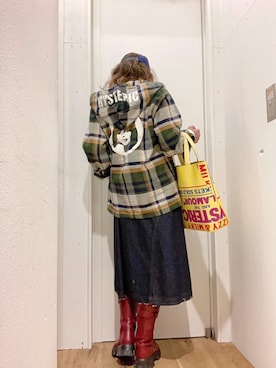 CIRCLE GIRL フーデッドCPOを使ったレディース人気ファッション