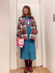CIRCLE GIRL フーデッドCPOを使ったレディース人気ファッション