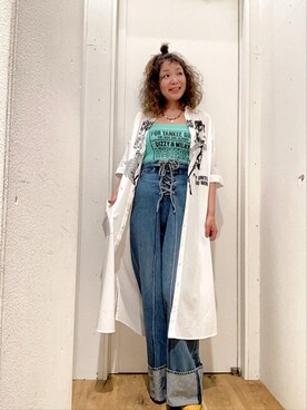 「でにむ」｜「アイテム（雑貨/ホビー）」を使った、happachinさん（レディース・164cm）の春コーディネート