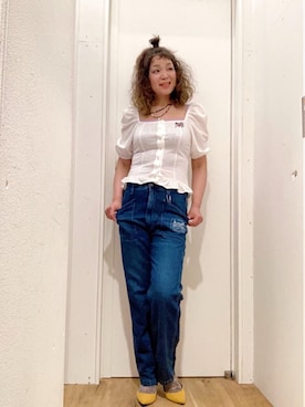 「でにむ」｜「アイテム（雑貨/ホビー）」を使った、happachinさん（レディース・164cm）の春コーディネート