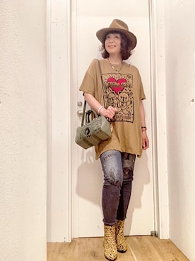 「HYSTERIC GLAMOUR（ヒステリックグラマー）のアイテム（雑貨/ホビー）」を使った、happachinさん（レディース・164cm）の夏コーディネート